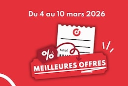 Les meilleures offres du 4 au 10 mars 2026