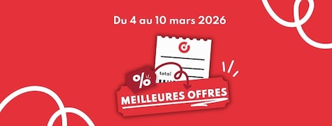 Les meilleures offres du 4 au 10 mars 2026