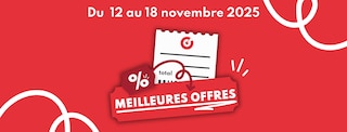 Les meilleures offres de la semaine du 12 au 18 novembre 2025