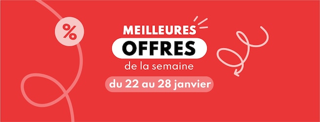 Meilleures offres de la semaine du 22 au 28 janvier 2025