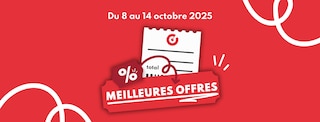 Meilleures offres de la semaine du 8 au 14 octobre 2025