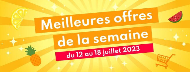 Quelles sont les meilleures offres soldes de la semaine ?