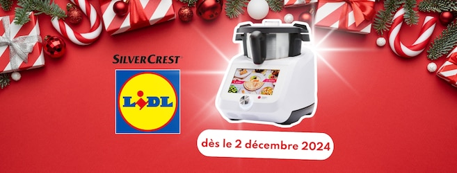 Monsieur Cuisine Smart de Silvercrest revient le 2 décembre chez Lidl !