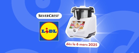 Monsieur Cuisine de Silvercrest revient le 6 mars chez Lidl !