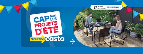 Cap sur les projets d'été : profitez des beaux jours pour transformer votre maison avec Castorama