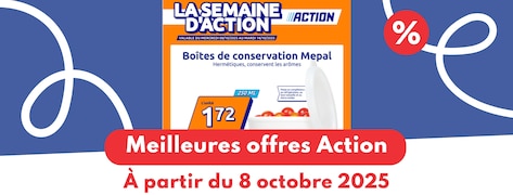 Catalogue Action du 8 octobre au 14 octobre 2025 : les meilleures offres
