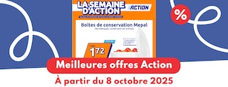 Lire l'article Catalogue Action du 8 octobre au 14 octobre 2025 : les meilleures offres Catalogue Action du 8 octobre au 14 octobre 2025 : les meilleures offres