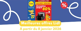 Catalogue Lidl du 8 janvier 2026 : les meilleures offres