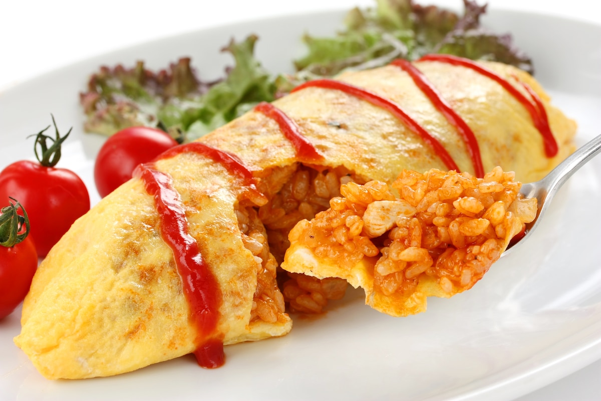 Omelette de riz