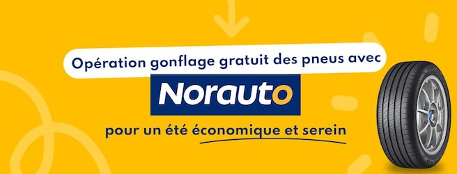 Opération gonflage pneus Norauto x Bonial