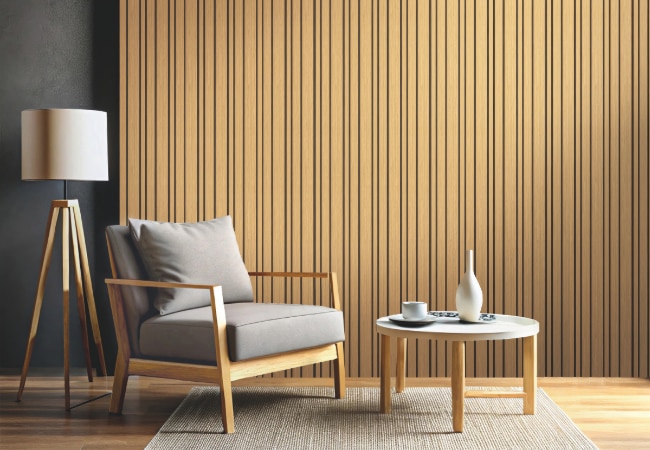 Panneau MDF décor chêne Castorama