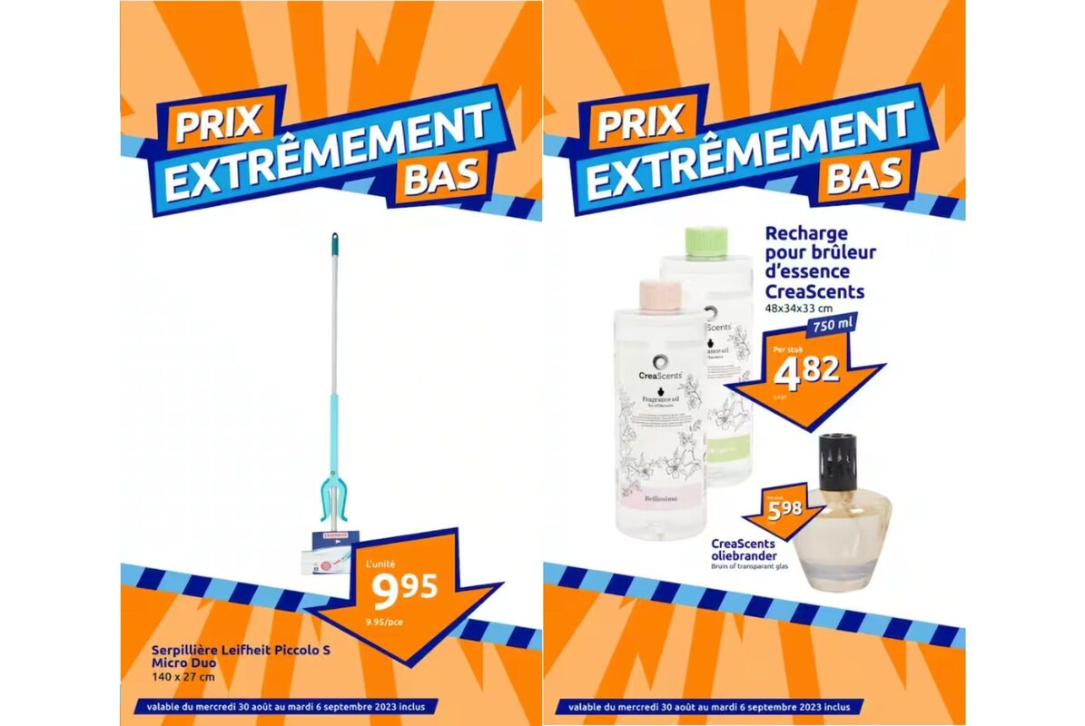 Profitez d'offres et promos sur des produits entretien et déco