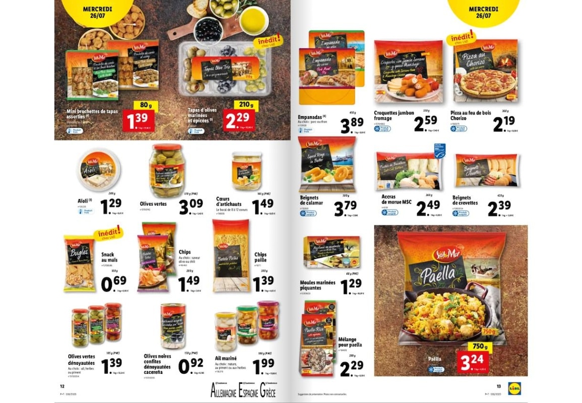 Profitez des arrivages de produits espagnols Sol&Mar