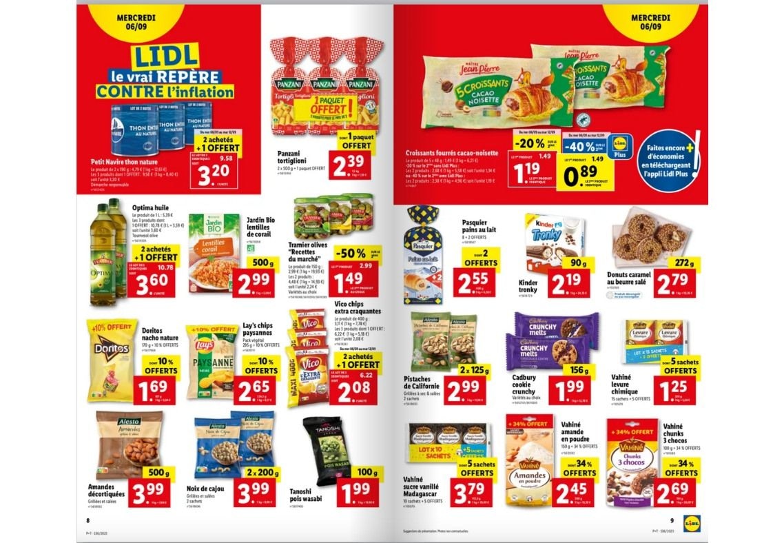 Profitez des maxi promos sur les maxi lots chez Lidl