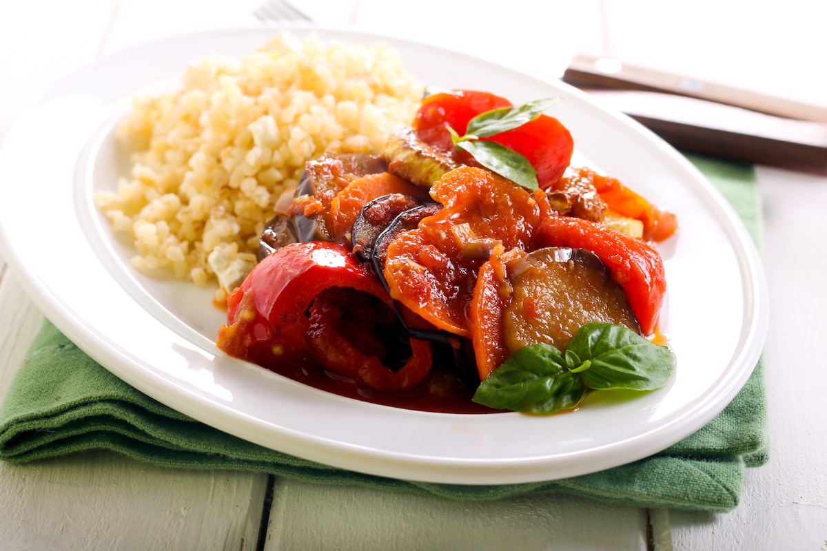 Ratatouille et blé