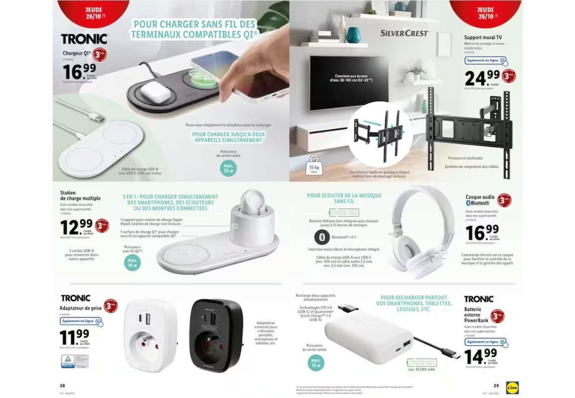 Restez à la pointe de la technologie et profitez des offres électroniques