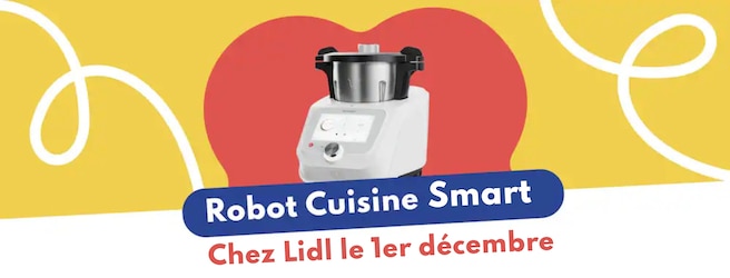 Monsieur Cuisine Smart de Silvercrest revient le 1er décembre chez Lidl !