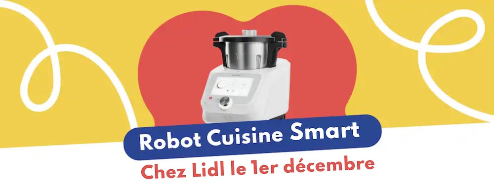 Monsieur Cuisine Smart de Silvercrest revient le 1er décembre chez Lidl !