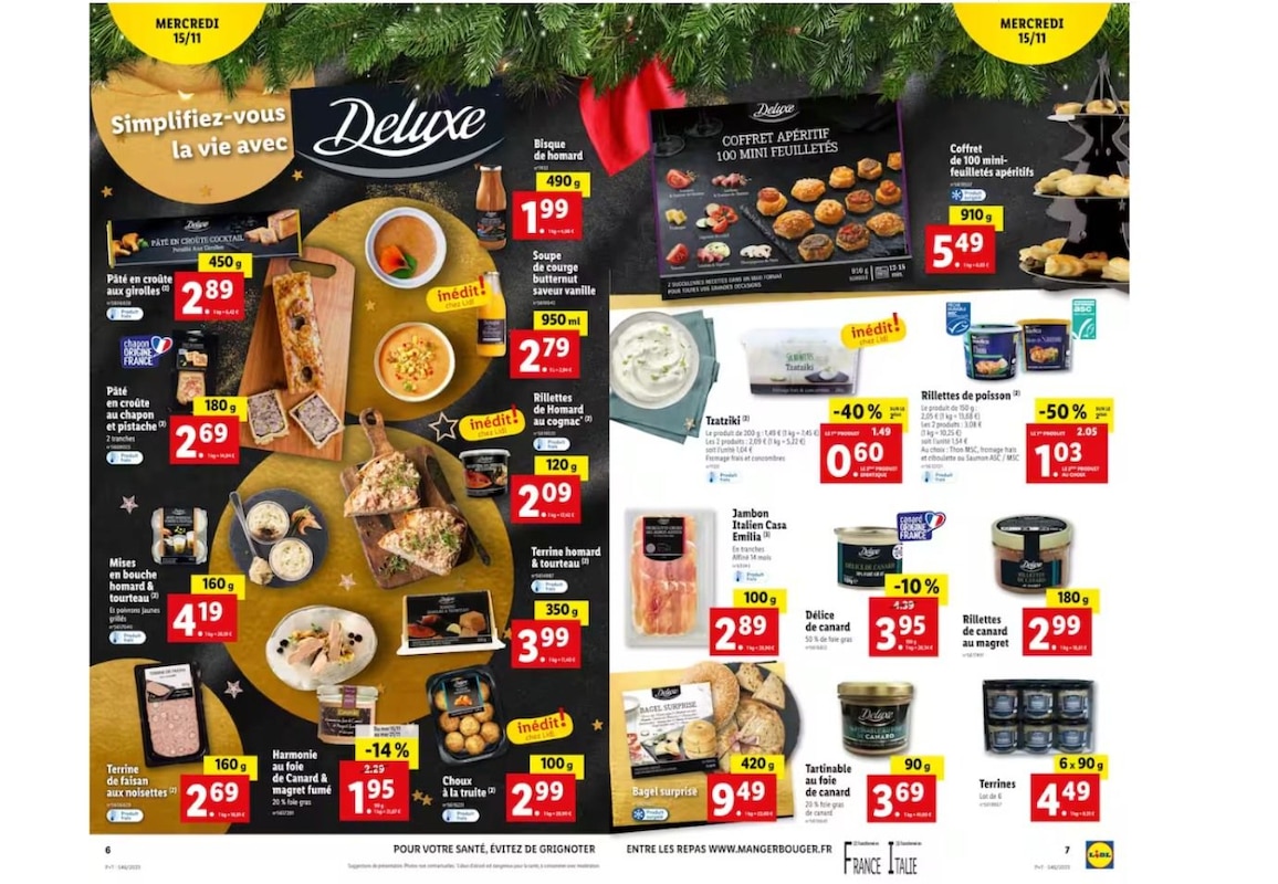 Simplifiez vos repas de fête avec les arrivages Deluxe