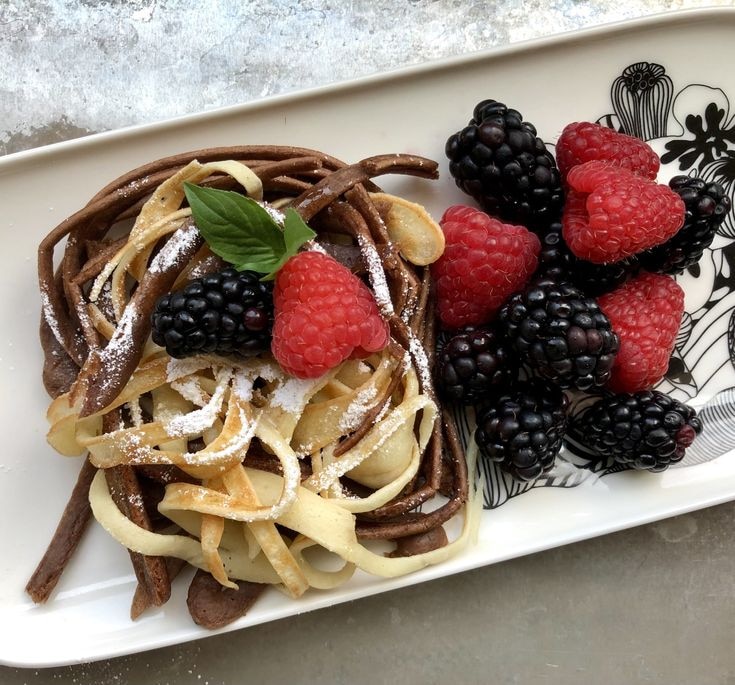 Spaghettis crêpes