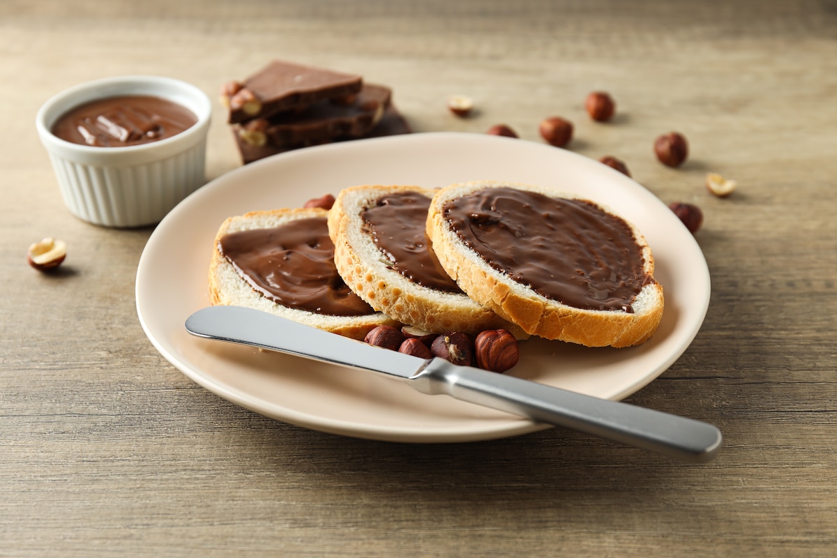 Tartines au Nutella