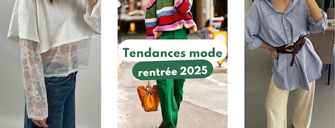 6 tendances mode à suivre pour la rentrée