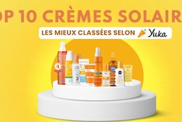 Voir les 10 meilleures crèmes solaires selon Yuka
