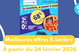 Catalogue E.Leclerc du 24 février 2026 : les meilleures offres