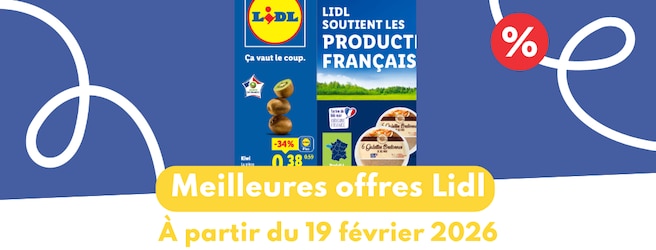 Catalogue Lidl dès le 19 février 2026 : les meilleures offres