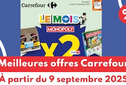 meilleures offres carrefour 9 septembre 2025