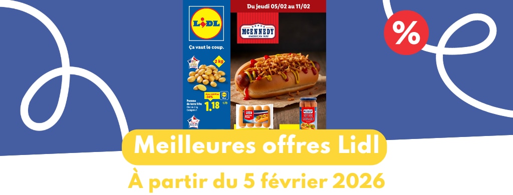 Catalogue Lidl du 5 février 2026 : les meilleures offres