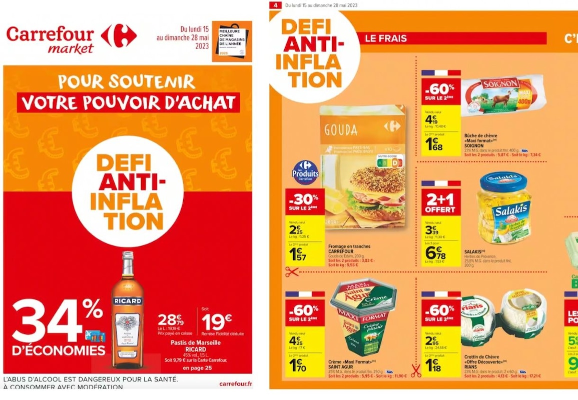 anti inflation carrefour