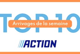 Top 10 des arrivages Action de la semaine du 28.09 au 04.10.22