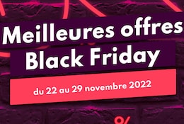 Meilleures offres Black Friday de la semaine : 22.11 - 28.11.22