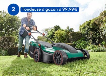 Tondeuse à gazon électrique à 99,99€ chez Lidl