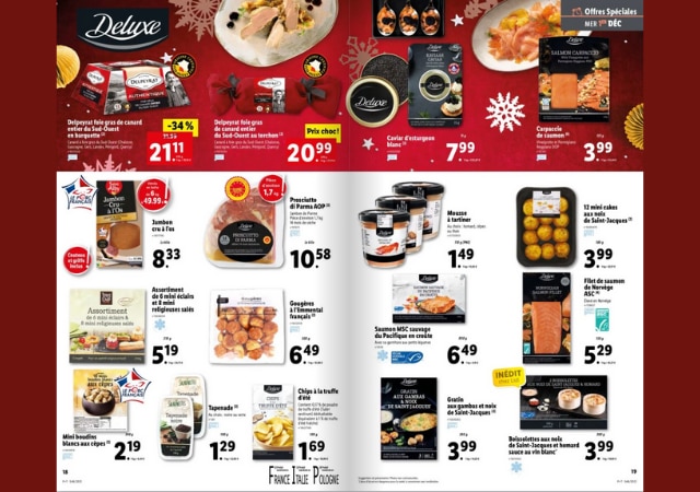 Les produits Deluxe pour Noël