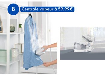 Centrale vapeur à 59,99€ chez Lidl