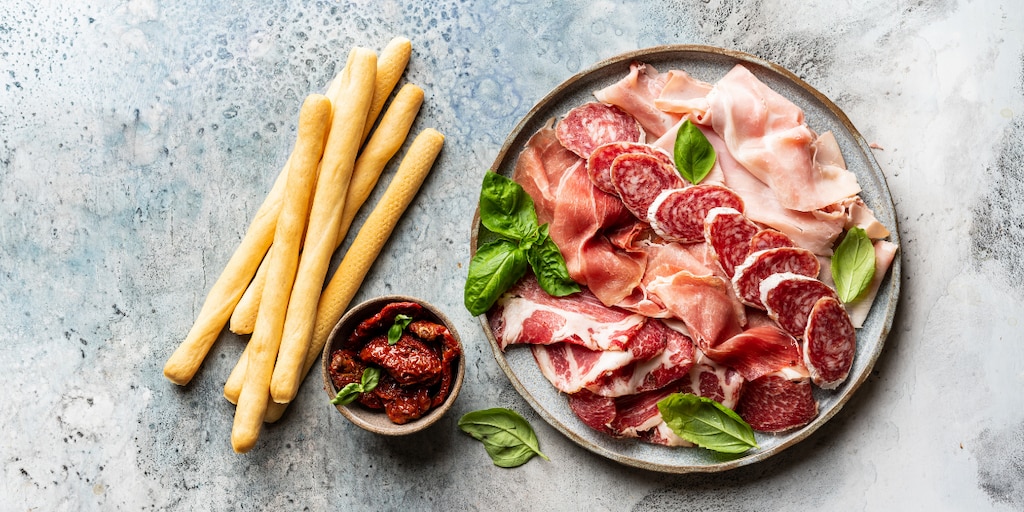 Charcuterie italienne pour antipasti