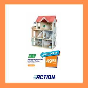 Maison de poupée chez Action