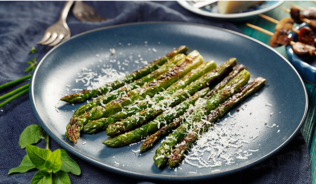 Asperges au parmesan