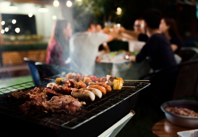 Activité barbecue en extérieur