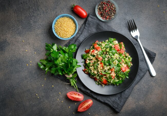 Tabouleh libanais au persil plat & boulgour