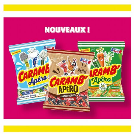 Nouveauté Carambar salés pour le 1er avril 