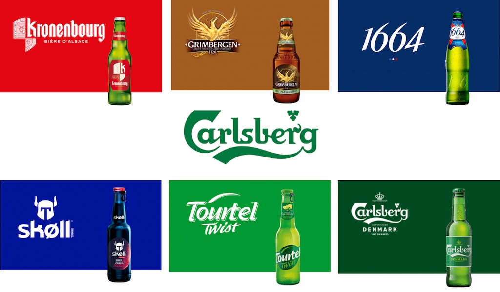 Bières Carlsberg en France