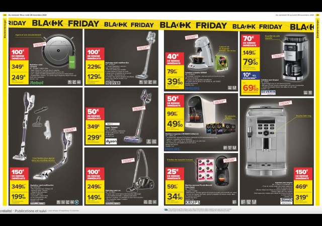 Les offres Carrefour pour le Black Friday