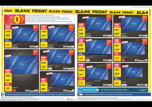 Les offres Black Friday sur le multimédia chez Carrefour