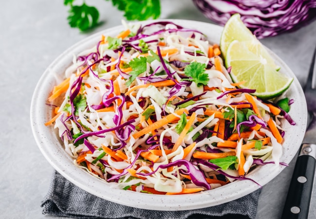 Idée de salade de BBQ #1 : coleslaw