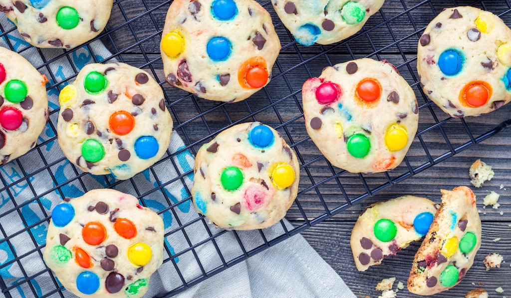 Cookies aux M&M's