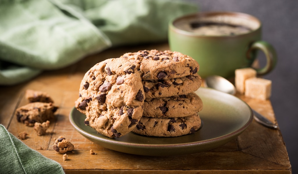 Cookies parfumés au café