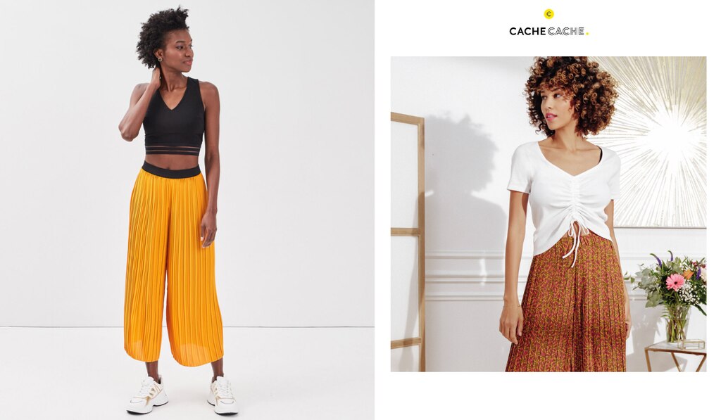 Crop-top & pantalon Cache-Cache